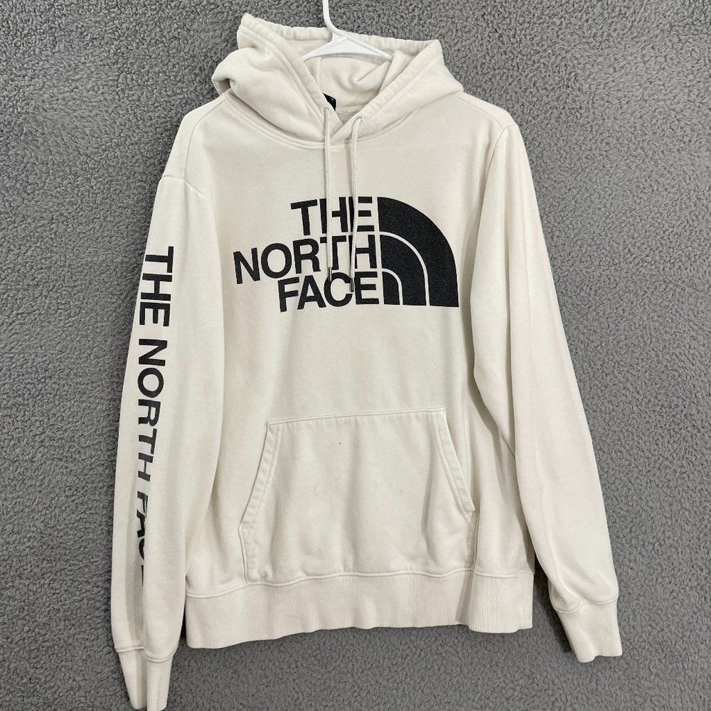 The North Face Men's Cream Hoodie